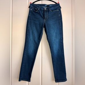 J. Jill Dark Blue Straight Leg Jeans